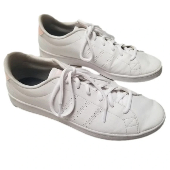 adidas Shoes - Adidas White Peach Sneakers 10